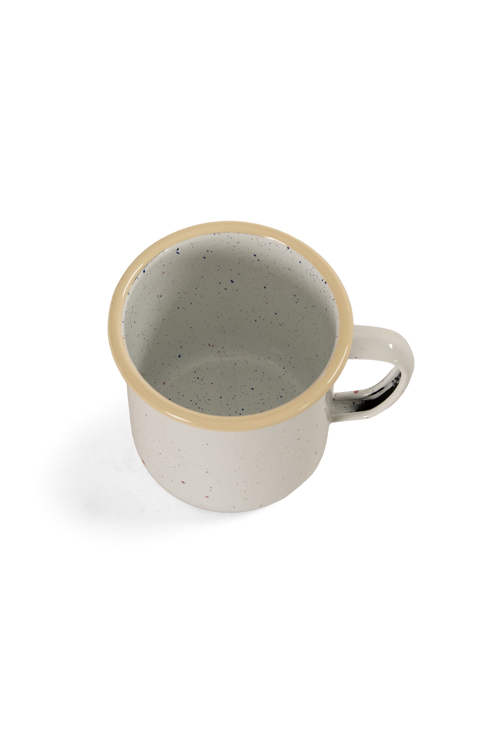 Cream Speckled Coffee Mug