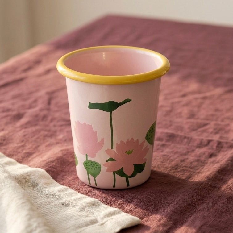 Lotus Enamel Tumbler 350ml