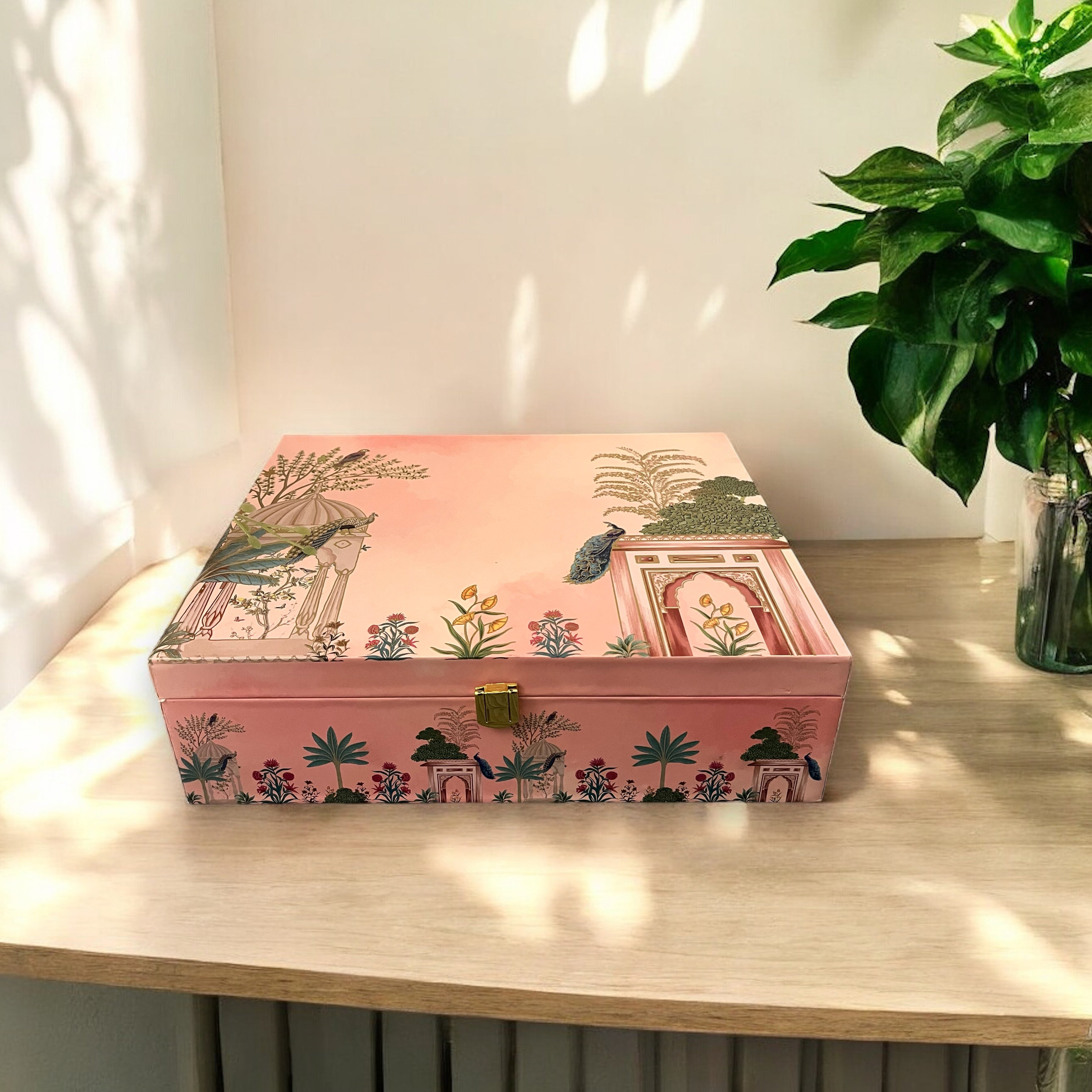 GEMS SIDE PLATES SET OF FOUR IN A GIFT BOX