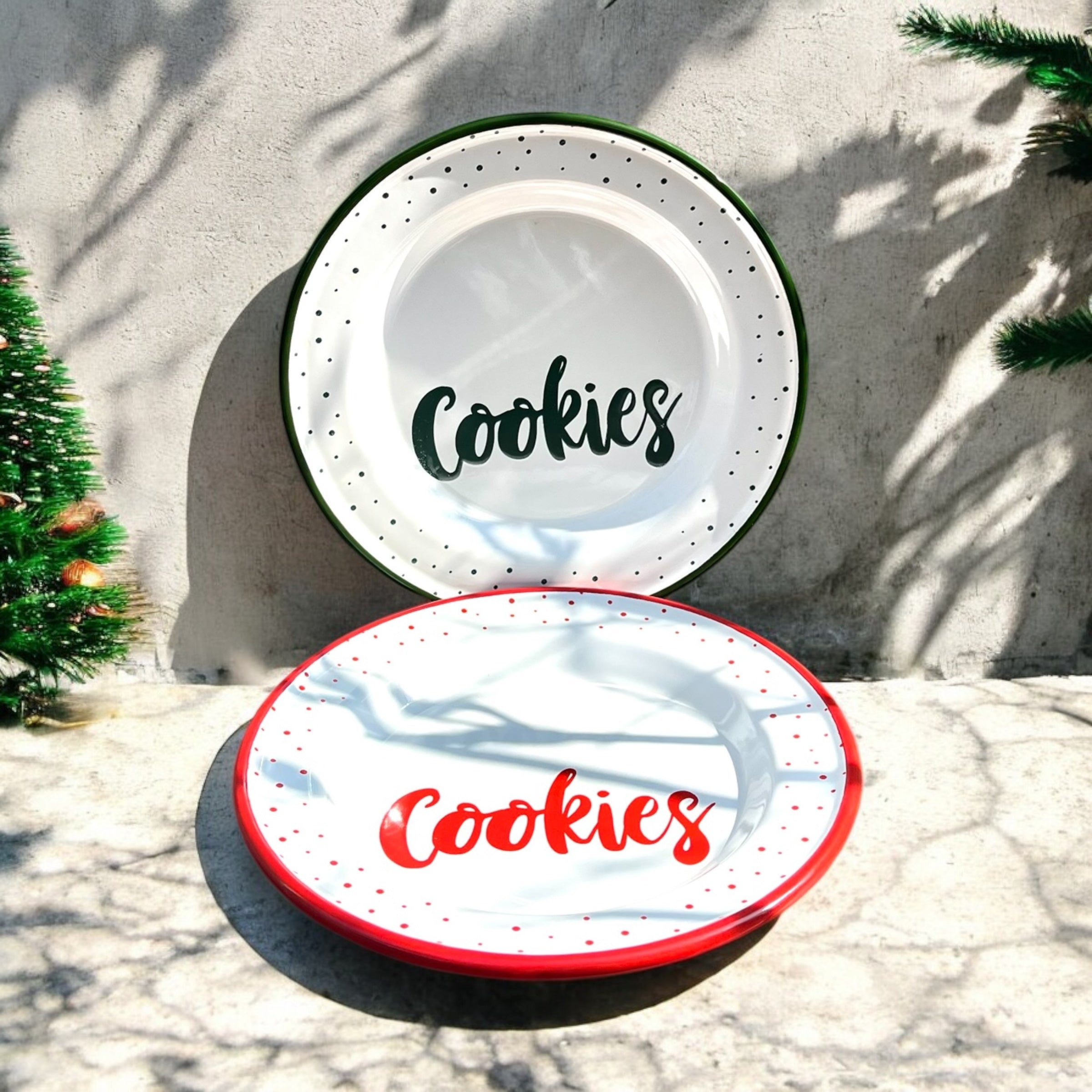 Christmas Plate Set