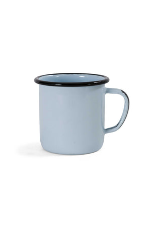 Cerulean Enamel Coffee Mug
