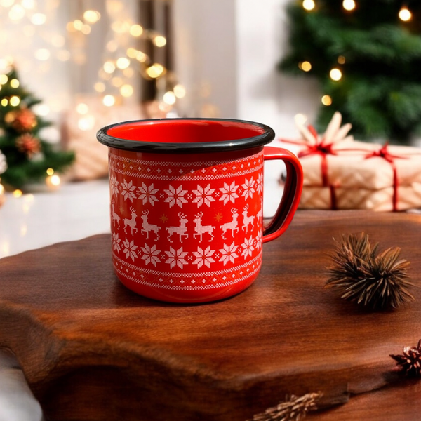 Christmas Mug Red 350ml