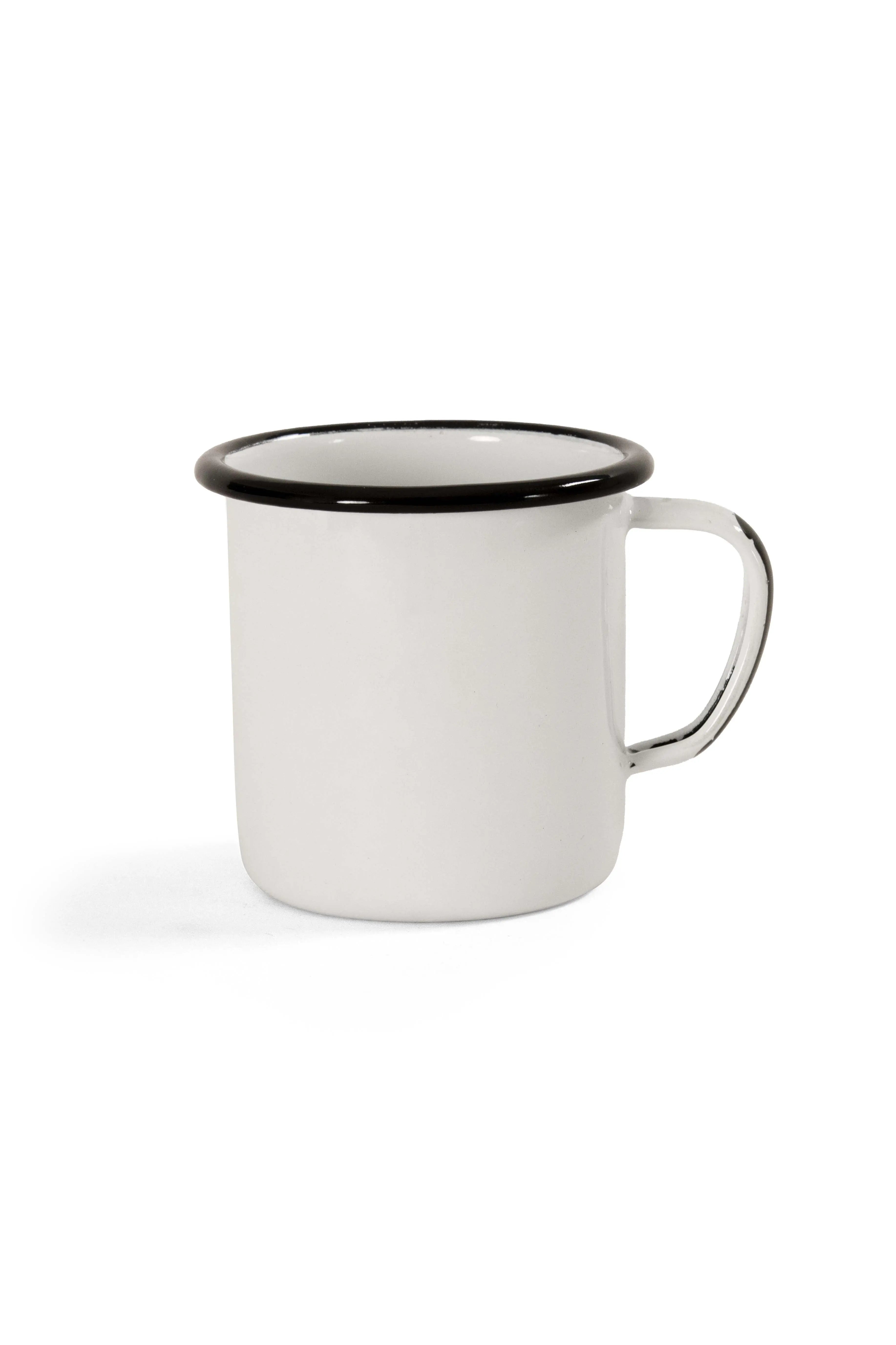 Alpine White Enamel Coffee mug